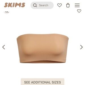 SKIMS bandeau top / bra